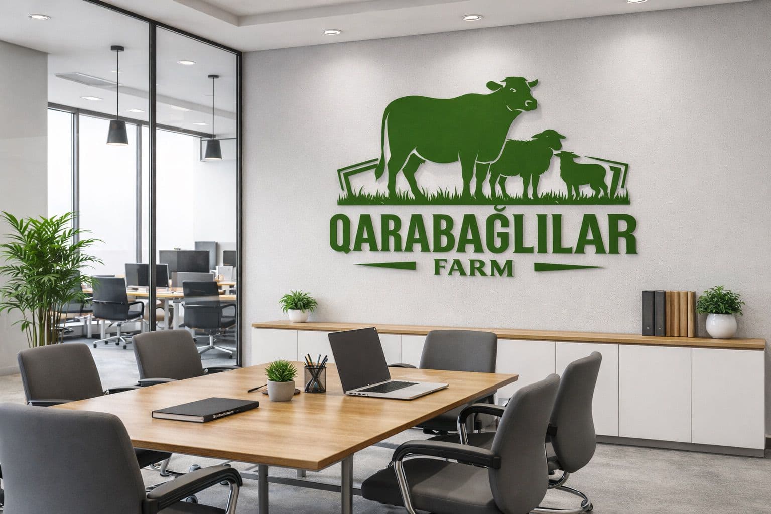 Qarabağlılar Farm — ofis və brend